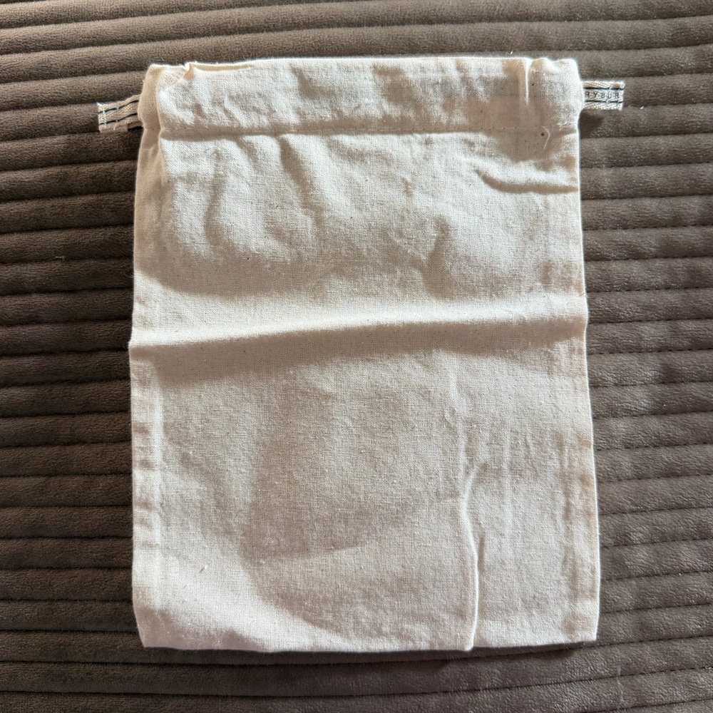 Tory Burch Ivory Drawstring Dust Bag
